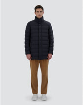 Coat In Cashmere Silk And Light Faux Fur