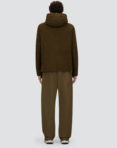 Waxed Tech Cotton Short Parka