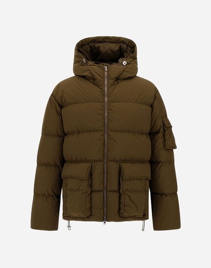 Jacket In Washed Nylon