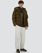 Jacket In Washed Nylon