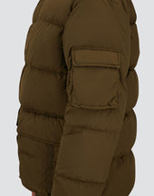 Jacket In Washed Nylon