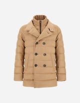 PEA COAT IN NORFOLK WOOL BLEND