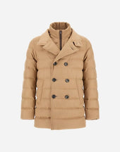 Pea Coat In Norfolk Wool Blend