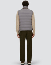 Vest In Cashmere Silk And Monogram