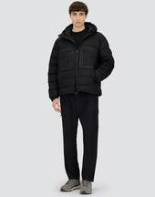 Hooded Jacket In 2 Layer Windstopper