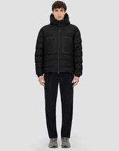 Hooded Jacket In 2 Layer Windstopper