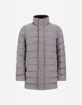 Carcoat In Cashmere Silk And Monogram
