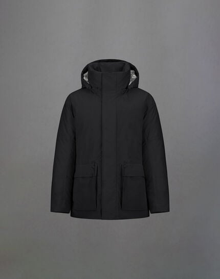 Laminar Parka In Crinkle Metallic