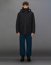 Laminar Parka In Crinkle Metallic