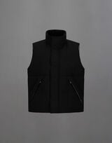 LAMINAR CRINKLE METALLIC GILET
