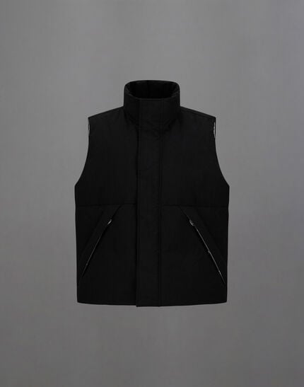 Laminar Crinkle Metallic Gilet