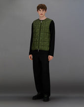 Laminar Vest In Quilted Ripstop