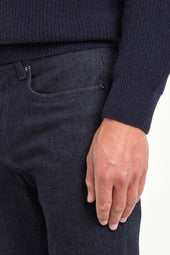 Ribbed Cashmere Blend Polo Made In Italy