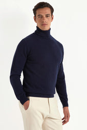 Cashmere Turtleneck Made In Italy