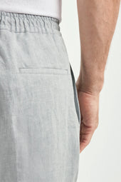 Linen Alassio Trousers Made In Italy