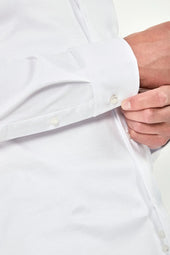 Mercerised Cotton Shirt Made In Italy