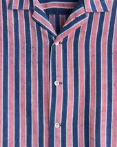 Pink Paint Stripe Shirt