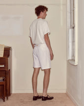 Piqué Plissé Cot Shorts