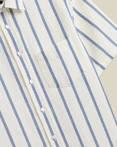 PIQUET STRIPE - BLUE