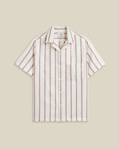 PIQUET STRIPE - BORDEAUX