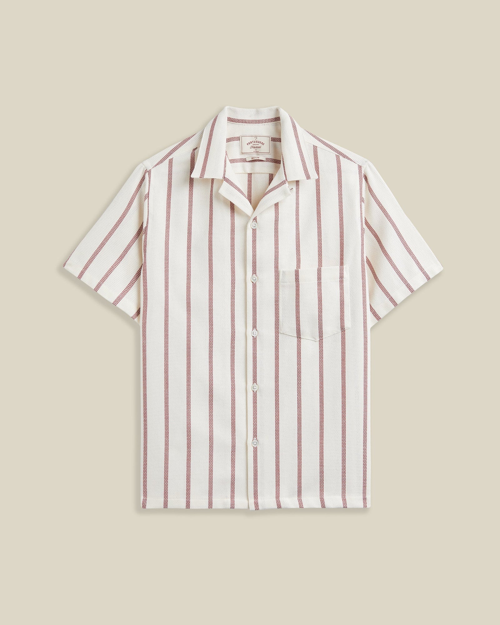 Piquet Stripe Bordeaux