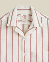 PIQUET STRIPE - BORDEAUX