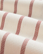 PIQUET STRIPE - BORDEAUX