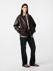Piston Leather Jacket In