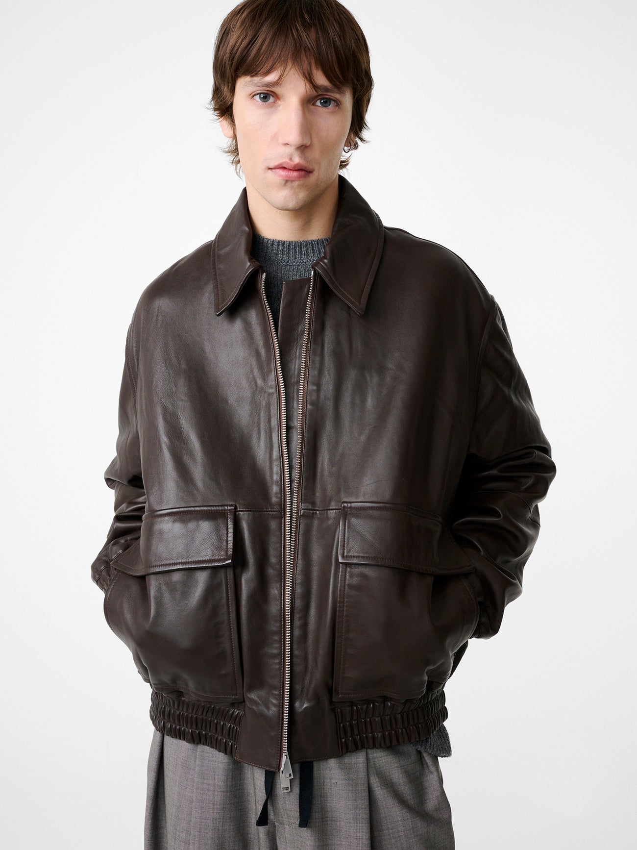 Piston Leather Jacket In