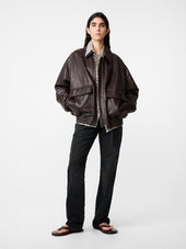 Piston Leather Jacket In