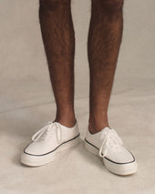 Canvas Sand Shoe - White