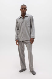 Light Grey Cashmere Pyjama Lounge Set