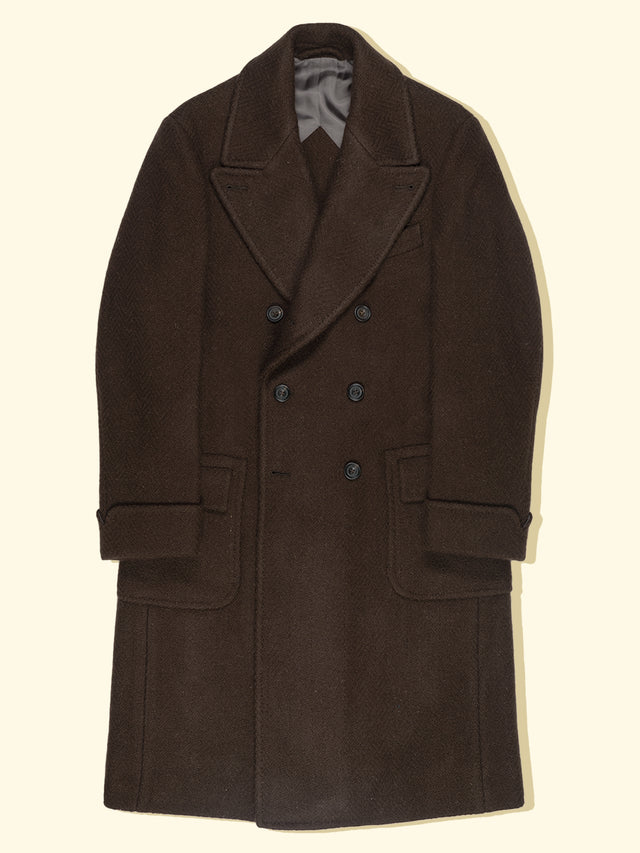 The Anthology x Permanent Style Polo Coat - Teddy Brown — The Anthology