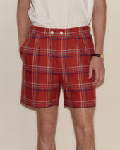 Gable Plaid Shorts