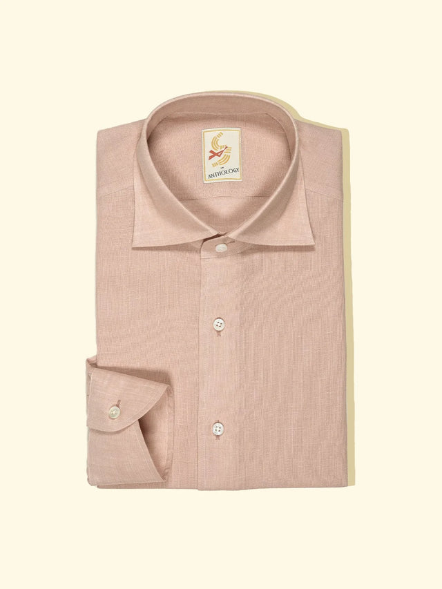 Rose Linen Shirt — The Anthology