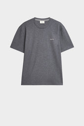 Men's Heavyweight Long Staple Cotton T-shirt In Charcoal