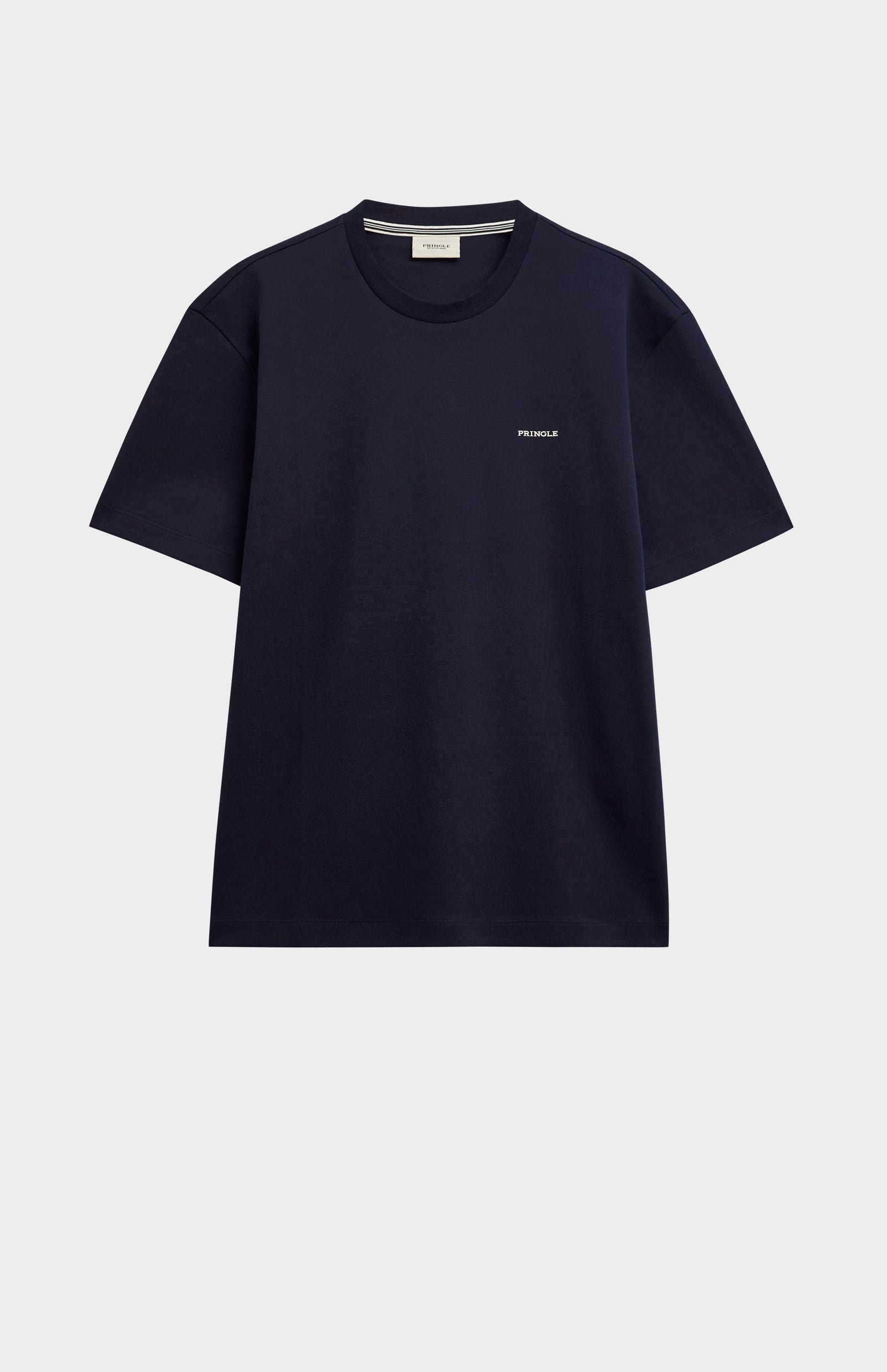 Men's Heavyweight Long Staple Cotton T-shirt In Navy