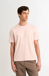 Men's Heavyweight Long Staple Cotton T-shirt In Dusty Pink