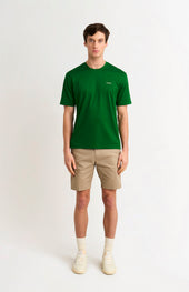 Men's Heavyweight Long Staple Cotton T-shirt In Bright Green