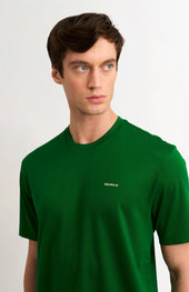Men's Heavyweight Long Staple Cotton T-shirt In Bright Green