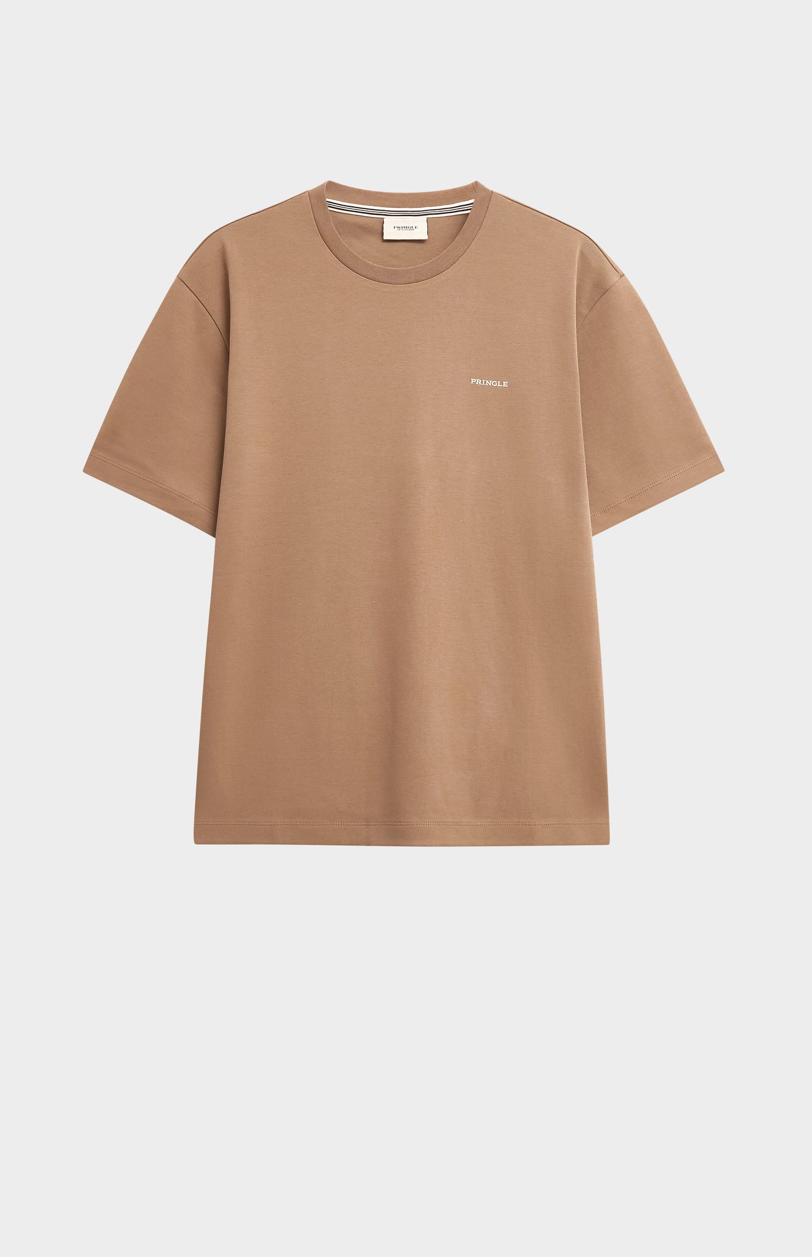 Men's Heavyweight Long Staple Cotton T-shirt In Mushroom