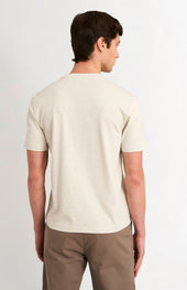 Men's Heavyweight Long Staple Cotton T-shirt In White