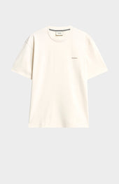 Men's Heavyweight Long Staple Cotton T-shirt In Ecru