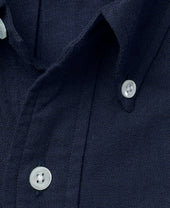VINTAGE IVY - Button Down Navy Oxford