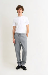 Men's Track Pants with Lion logo In Grey Melange