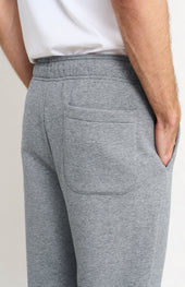 Men's Track Pants with Lion logo In Grey Melange