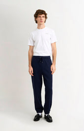 Men's Track Pants with Lion logo In Navy Blue