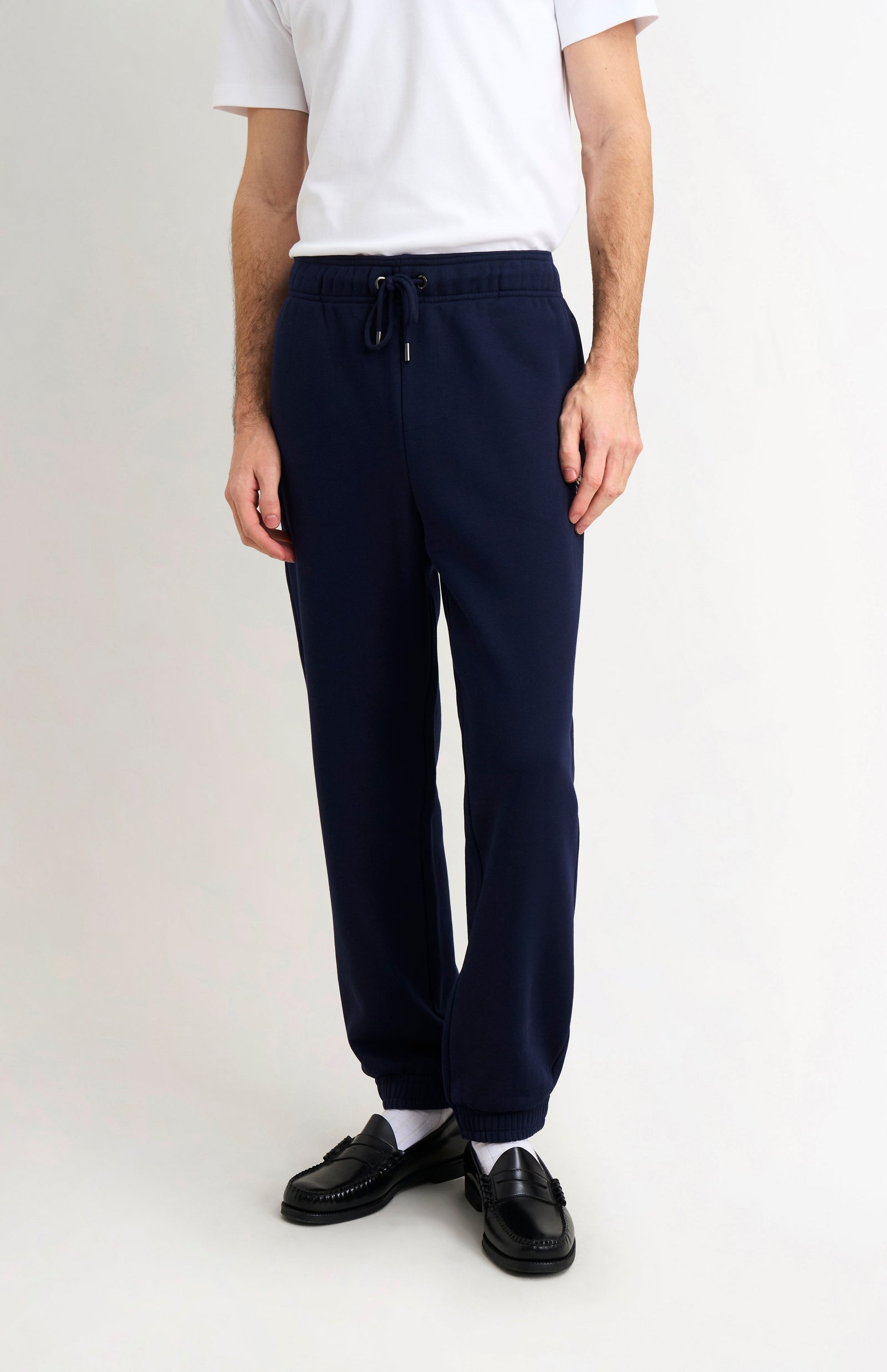 Men's Track Pants with Lion logo In Navy Blue