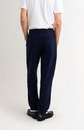 Men's Track Pants with Lion logo In Navy Blue
