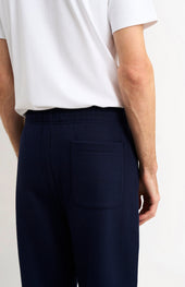 Men's Track Pants with Lion logo In Navy Blue